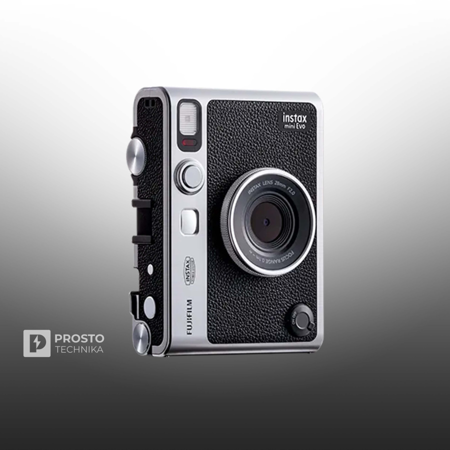 Фотоаппарат моментальной печати Fujifilm Instax Mini Evo Черный